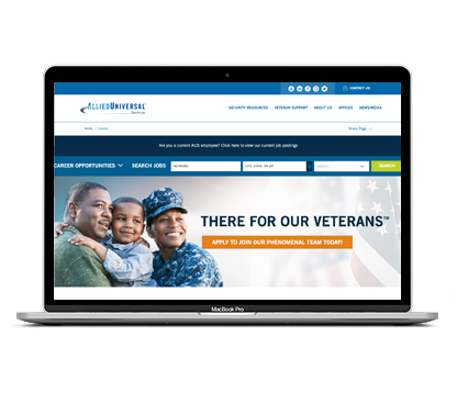 Careers for Veterans at Allied Universal
